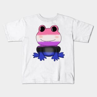 Genderfluid Frog Kids T-Shirt